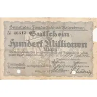 100 000 000 Mark