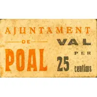 25 Céntimos Poal