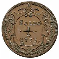 1/2 Soldo - Carlo VI