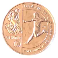 10 Pesos 2014 FIFA World Cup Brazil