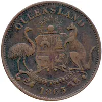 1/2 Penny - D.T. Mulligan Rockhampton, Queensland