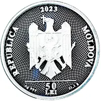 50 Lei Anniversary of the national currency