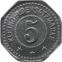5 Pfennig - Kötitz Deutsche Kunstleder Aktienges.