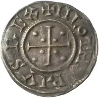 Denier - Lothair II Metz mint