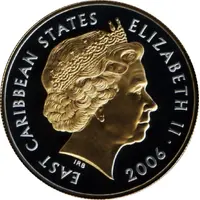 10 Dollars - Elizabeth II Queen Elizabeth keeping a radio speech