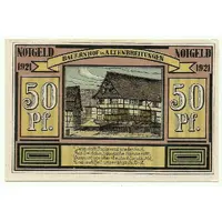 50 Pfennig Sights Series - Bauernhof in Altenbreitungen