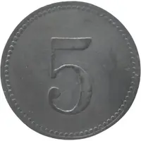 5 Pfennig - Lauingen