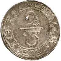 ⅔ Thaler Siege coinage