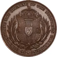Medal Northern Irish Parliament, bronze, 32mm