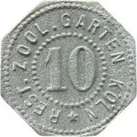 10 Pfennigs - Köln Rest. Zool. Garten