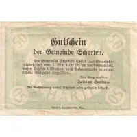 50 Heller Scharten