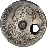 8 Reales Type I Countermark