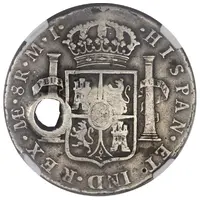 8 Reales Type I Countermark