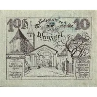 10 Heller Weinzierl bei Wieselburg