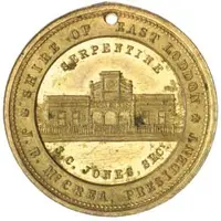 Medalet - Victoria Diamond Jubilee, East Loddon