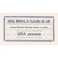 1 Peseta Vilallonga del Camp