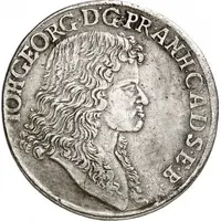 ⅔ Thaler - John George II