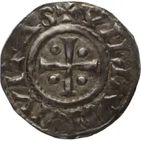 Denier - Charles II / Charles III Verdun mint