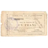 1 Franc Fluquières