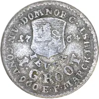 1 Groten - Frederick August of Anhalt Zerbst