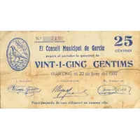 25 Céntimos Garcia