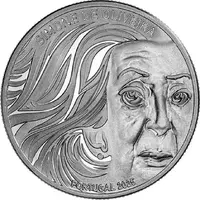 5 Euro Simone de Oliveira, Silver