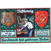 75 Pfennig Kreis-Handwerkerbund