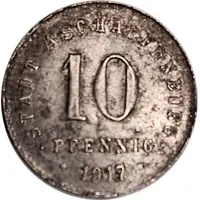 10 Pfennig - Aschaffenburg