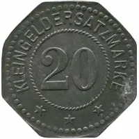20 Pfennig - Regen Josef Schrank Goldwaren and Uhrengeschäft