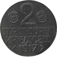 2 Pfennig - Düren
