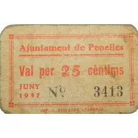 25 Céntimos Penelles