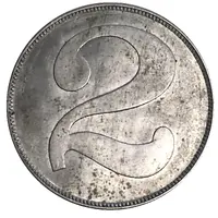 2 Peso - London Nitrate Co. Santa Laura, Tarapacá Region