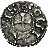 Denier - Conrad I Lyon mint