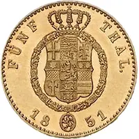 5 Thalers - Frederick William I