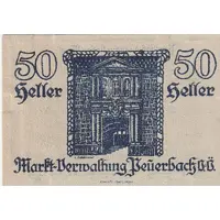 50 Heller Peuerbach, Markt-Verwaltung Peuerbach