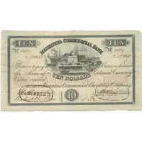 10 Dollars Mauritius Commercial Bank