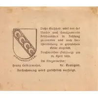 50 Heller Strasswalchen