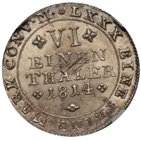 ⅙ Thaler - Frederick William