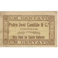 1 Centavo Vila Real De Santo António - Pedro Jose Candido