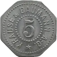 5 Pfennig - Heidenau Krause and Baumann AG