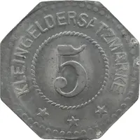 5 Pfennig - Heidenau Krause and Baumann AG