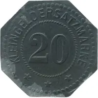 20 Pfennigs - Sandow Paul Steinbock