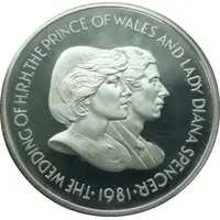 50 Pence - Elizabeth II Wedding of Prince Charles and Lady Diana Spencer