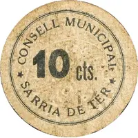 10 Céntimos Sarrià de Ter