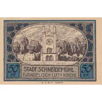 50 Pfennig Sparkasse