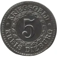 5 Pfennig - Dieburg