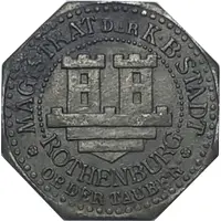 5 Pfennig - Rothenburg ob der Tauber