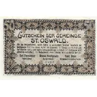 50 Heller St. Oswald bei Haslach