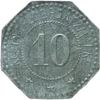10 Pfennigs - Halle Gotthelf Heimann & Co G.M.B.H.