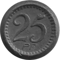 25 Pfennig - Bunzlau